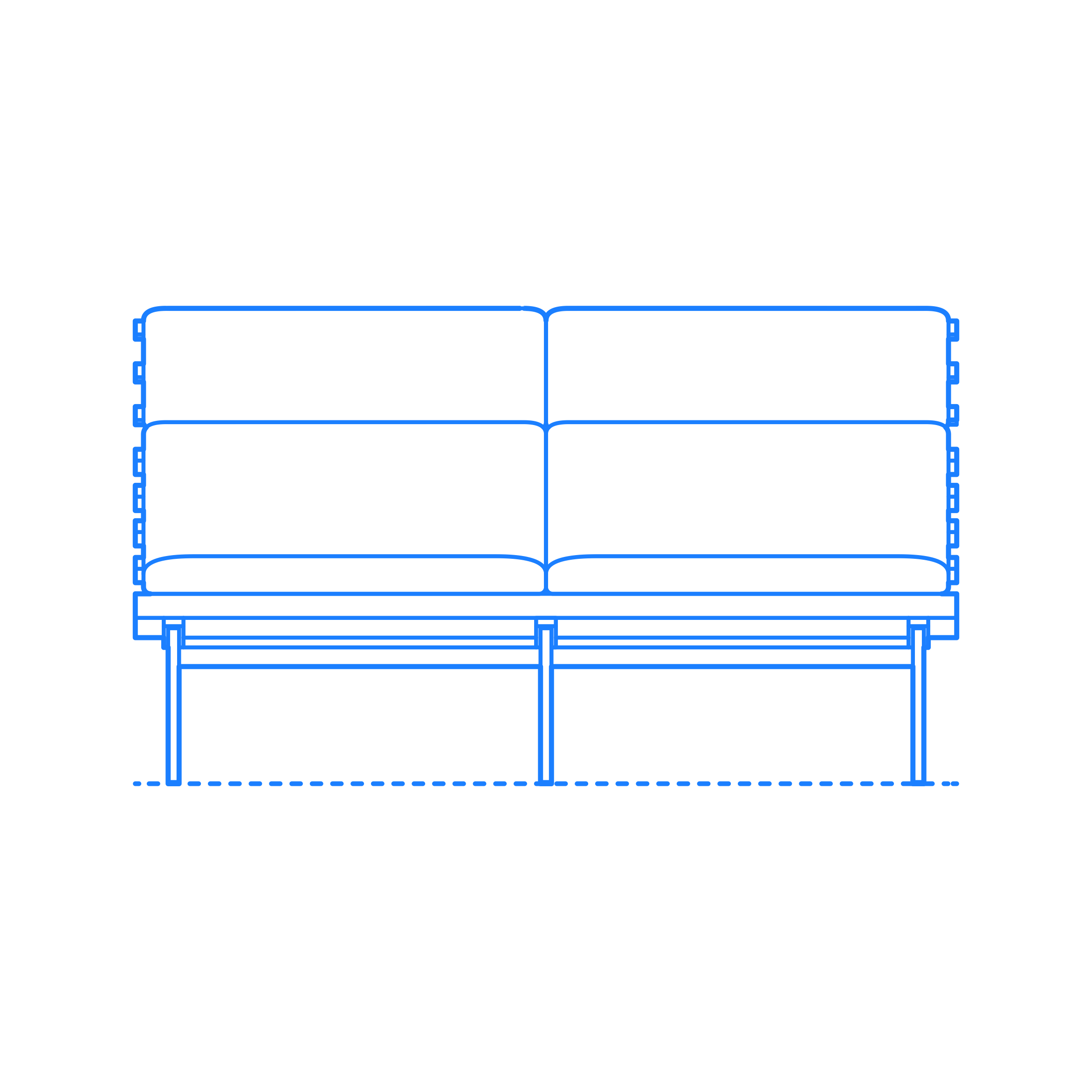 Furniture Outdoor Lounge Perch Sofa 2 Seat Line Art Svg Vector Free Vectors